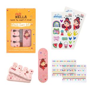 Manikúrová súprava pomôcok, nálepiek a tetovačiek pre deti 💅. #malaparadnica #manikura #podmesahrat.sk ❤️